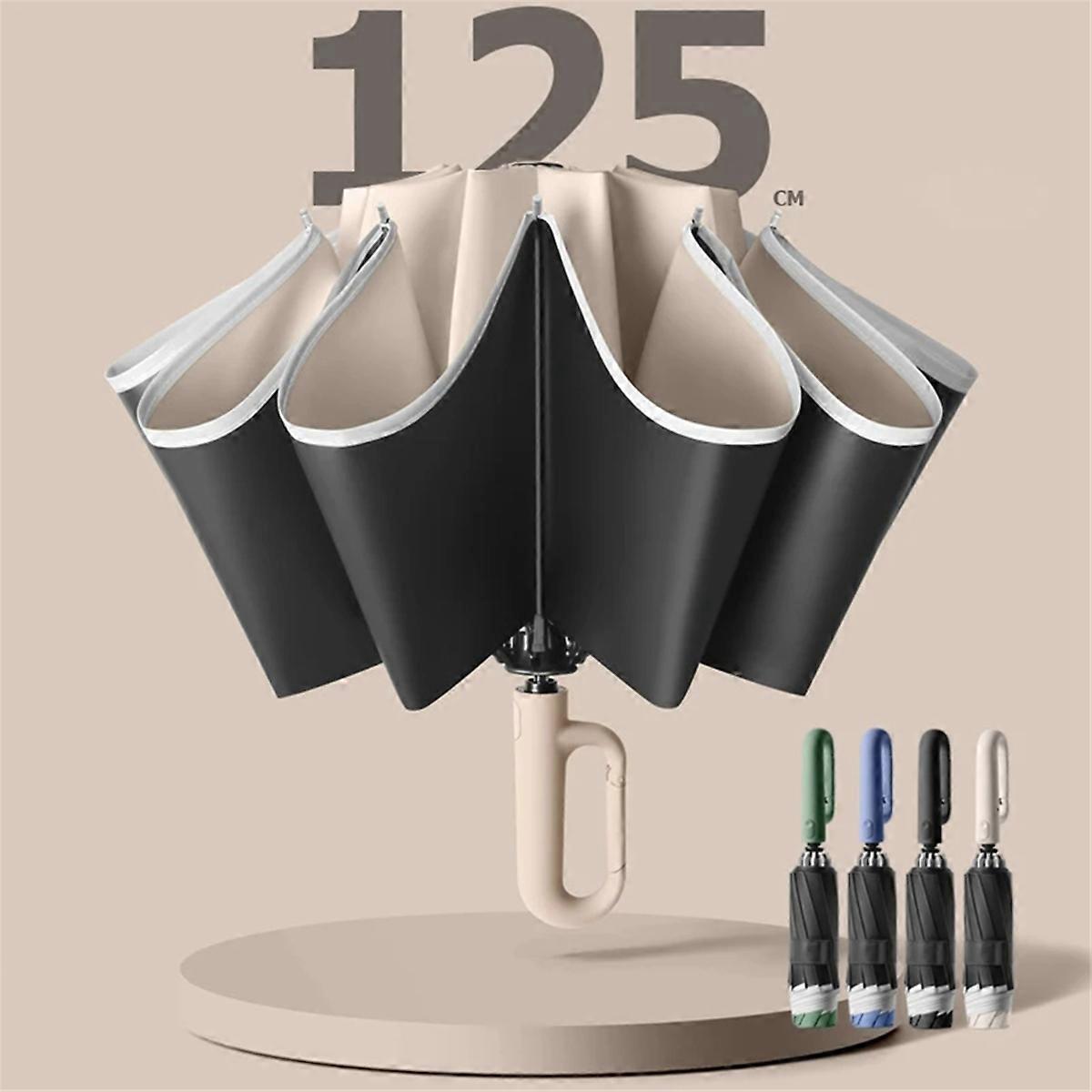 Fully Automatic Reverse Folding Umbrella,B