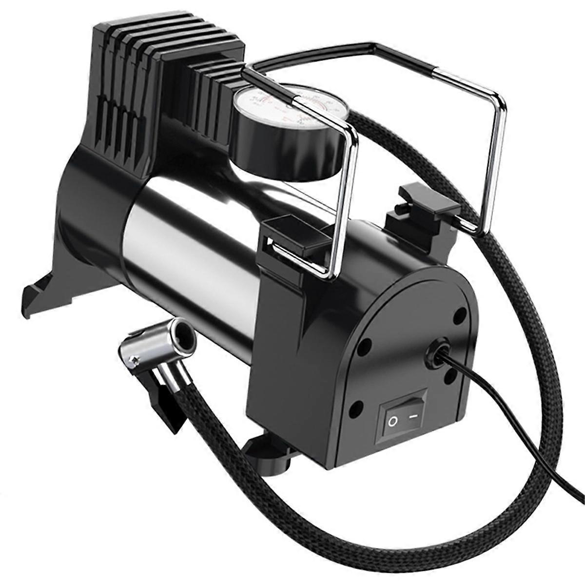 Portable Electric Tire Inflator Pump with 12V Compressor for Vehicles