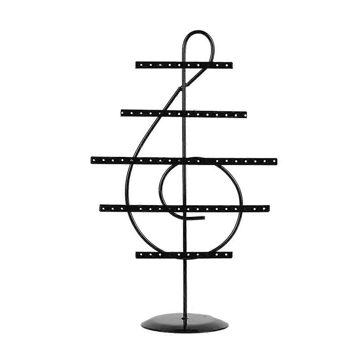 5 Layers 70 Holes Music Note Jewelry Display Rack for Jewelry Display