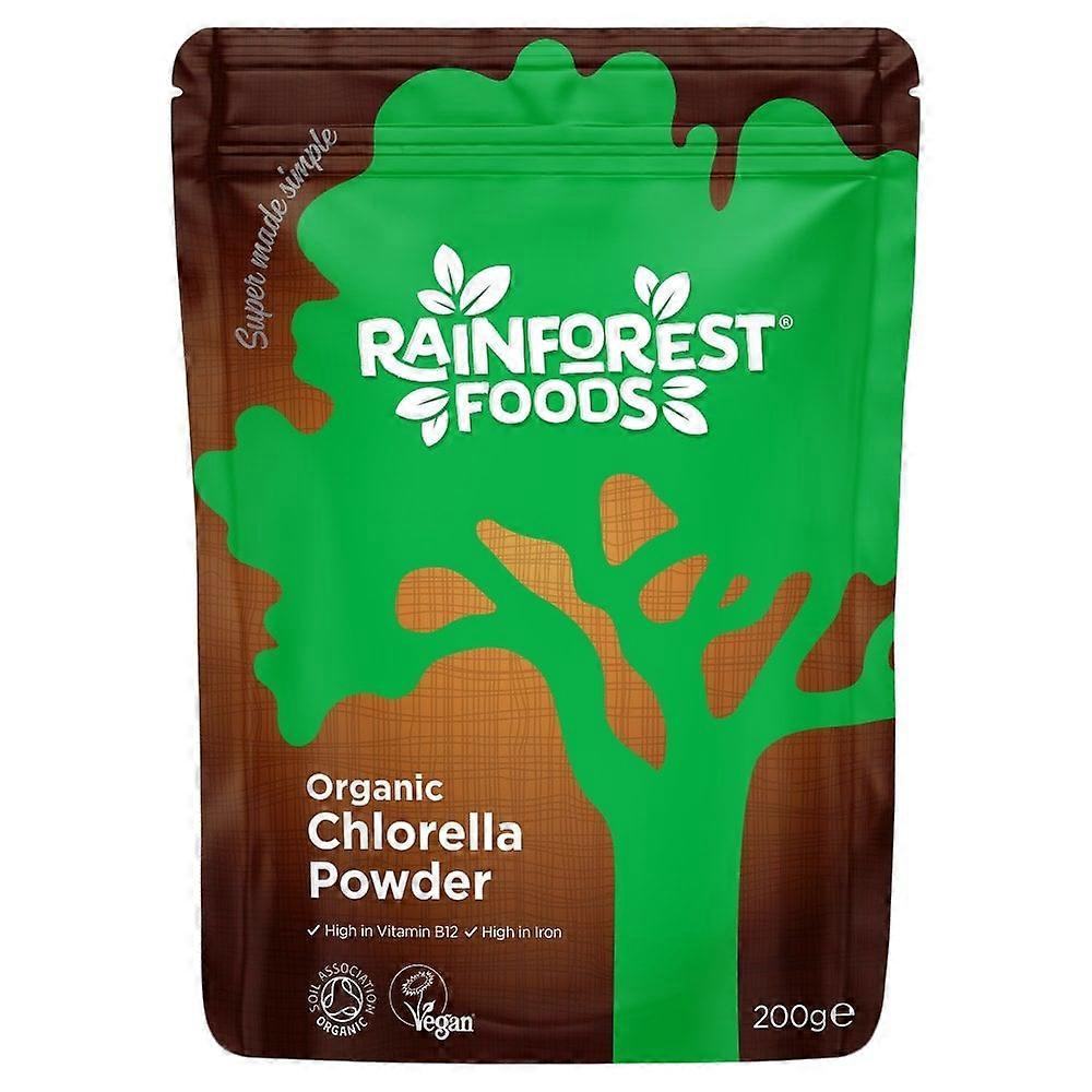 Rainforest Foods, Organic Chlorella Powder, 200g