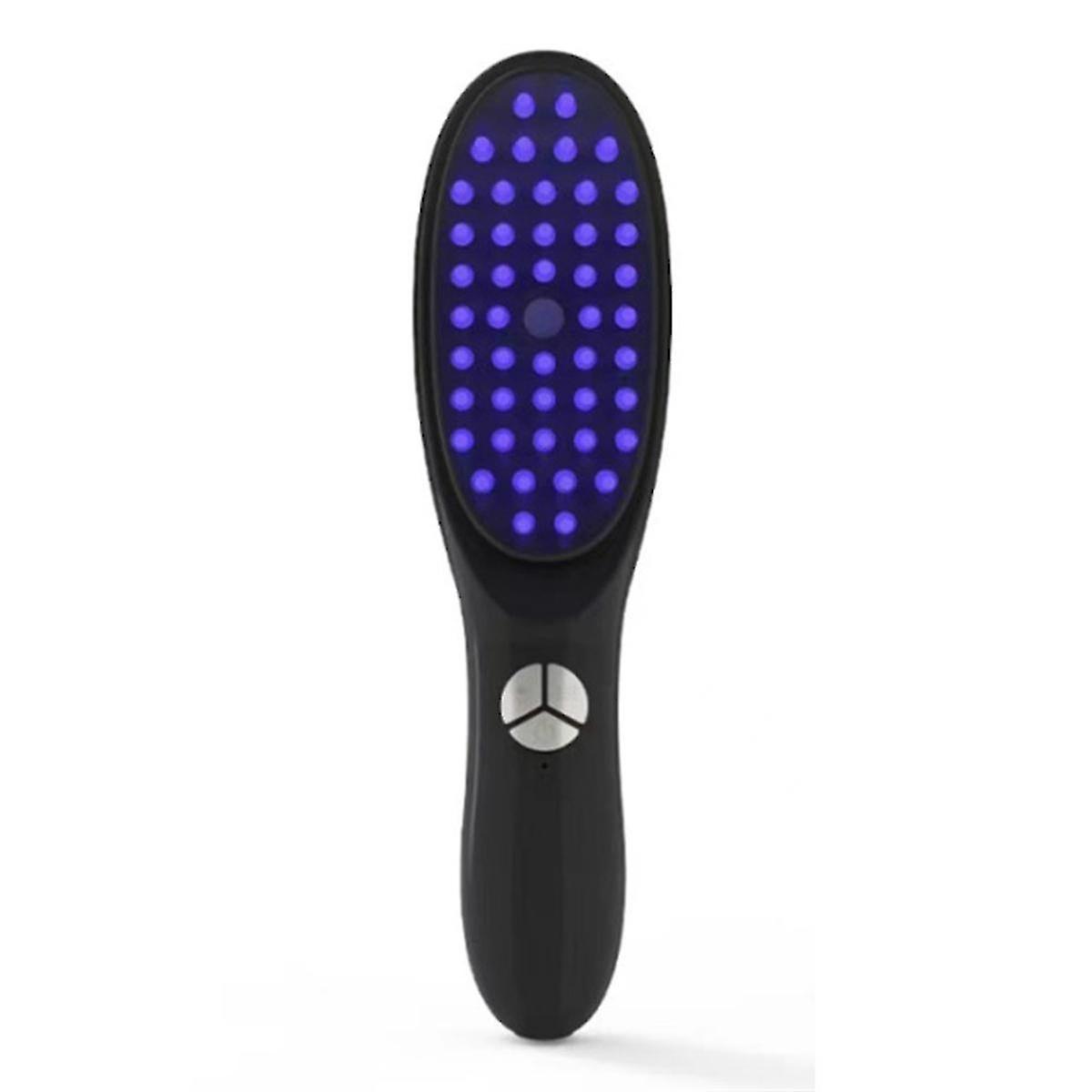 頭皮マッサージャー対応 育毛振動 ヘアマッサージブラシ レッドライトセラピー アンチ脱毛