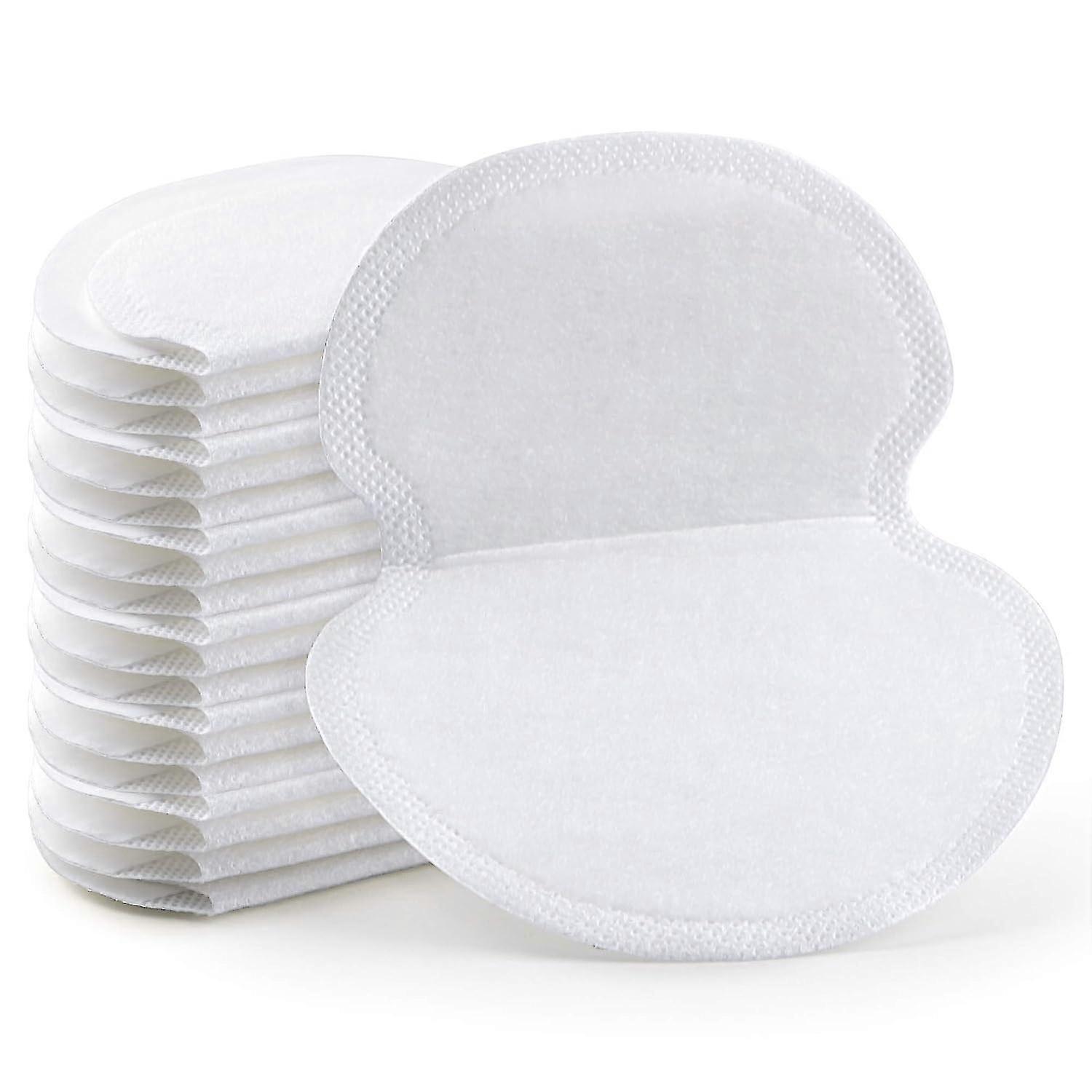 100 Count Invisible Underarm Sweat Pads with Extra Strong Adhesive Disposable Dress Guards/Shields for Non-Sweaty Armpit Protection