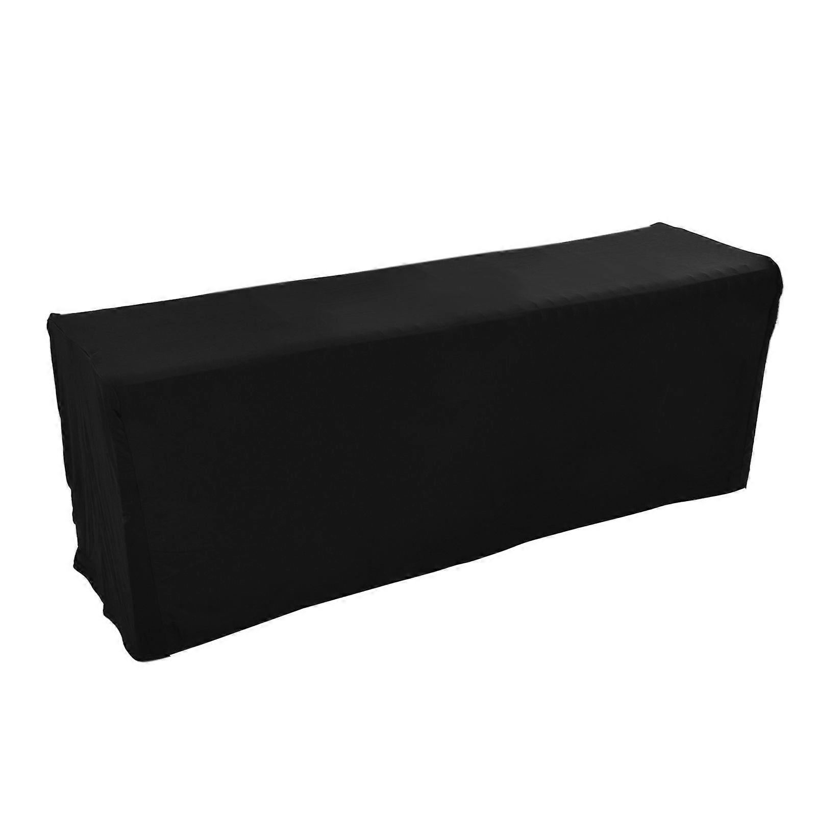 Rectangular Wrinkle-Resistant Washable Stretch Tablecloth for Wedding Party