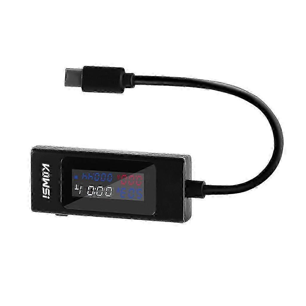 Usb-c Tester Power Meter 4-30v 0-6.5a Voltage & Current Tester Meter Usb Meter