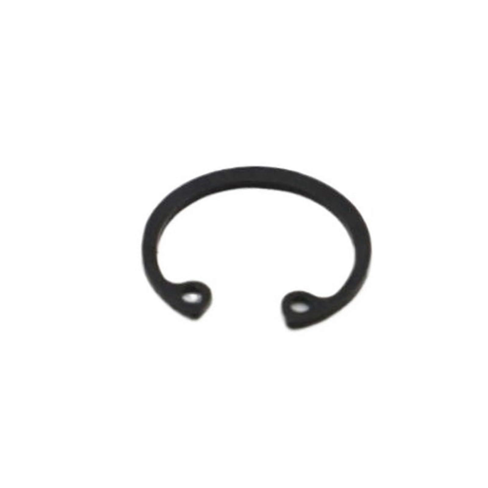 Circlips,Circlip for shaft, Black 65 Manganese Internal Steel Circlips C-Type Elastic Open Circlip