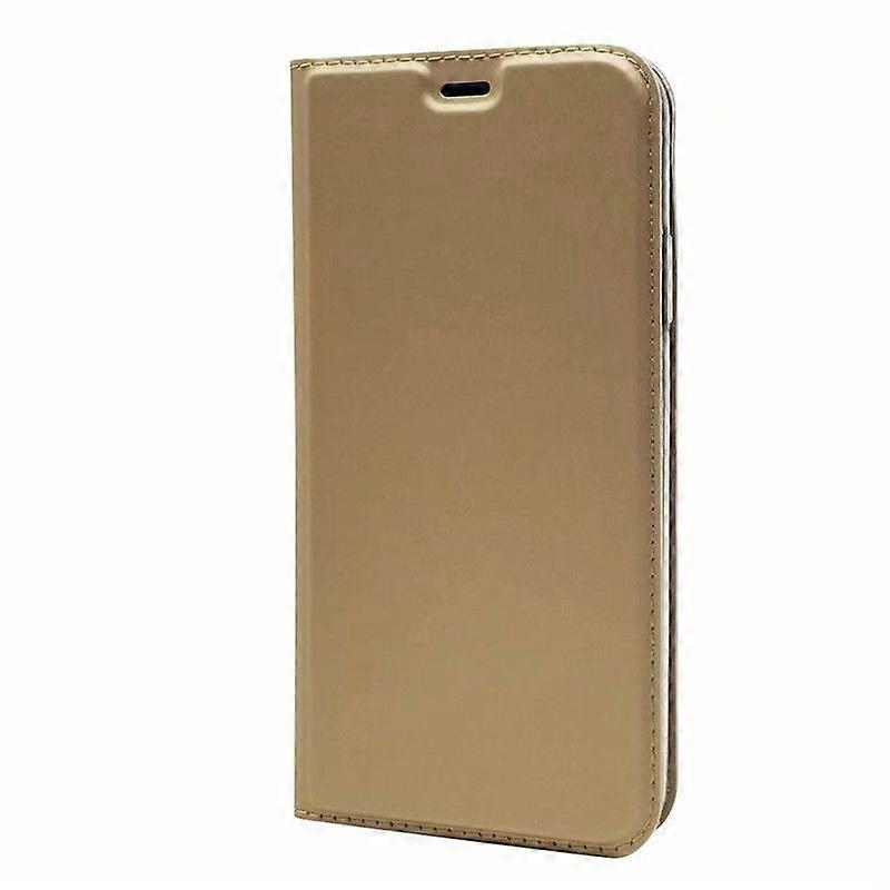 Mobile phone protective case - with stand function and card compartment, voltage flip closuregold