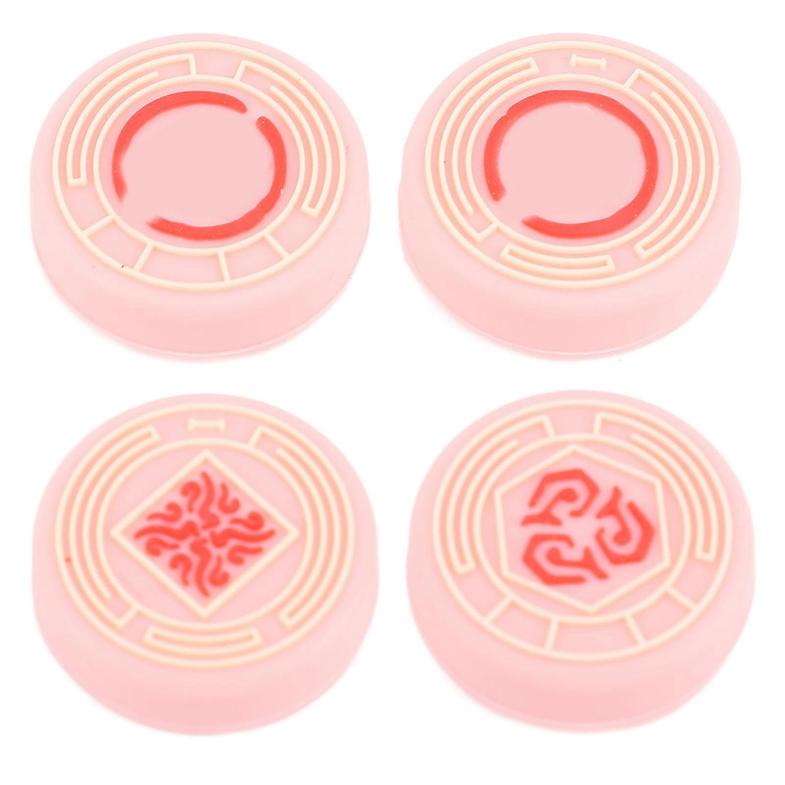 4 Pcs Controller Thumb Cap Increased Comfort Silicone Antislip Joystick Thumb Cover for Switch Pro