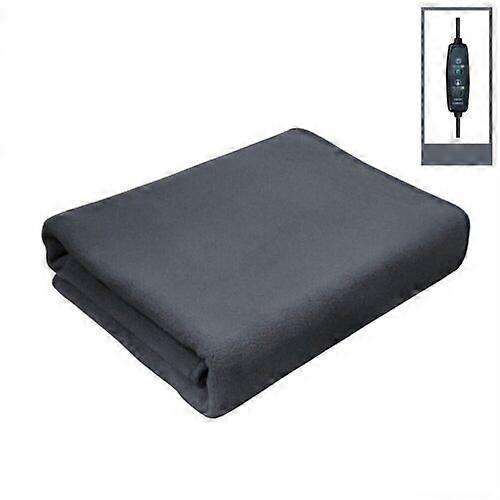 Queen Size USB Electric Heated Blanket Plush Throw Warm Soft Comfortable Timer