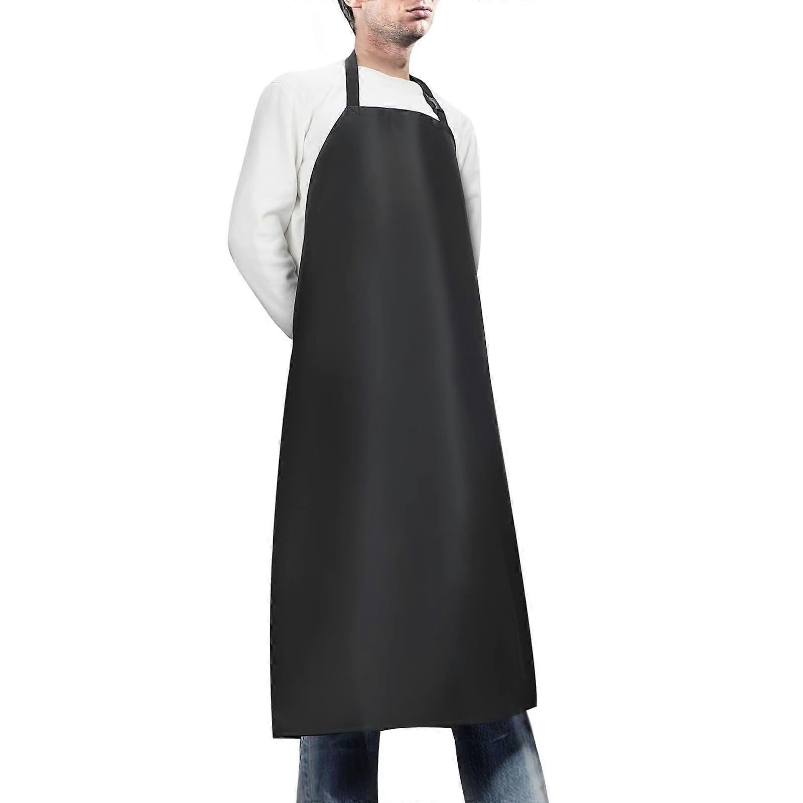 Work Aprons for Men  Women, Aprons for Dishwashing with Adjustable Bib