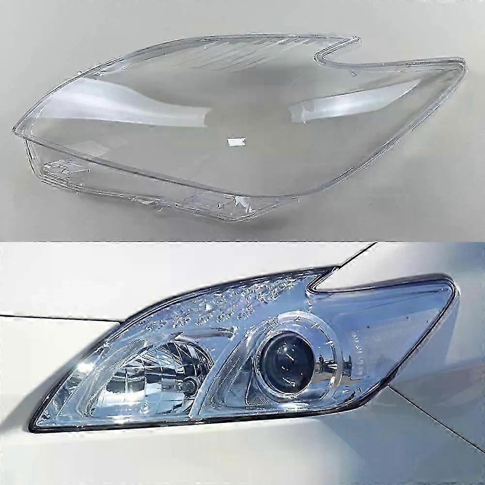 For Toyota Prius 2010 2011 2012 Headlight Cover Transparent Mask Headlamp Lamp Shell Lens Replace Original Lampshade Plexiglass