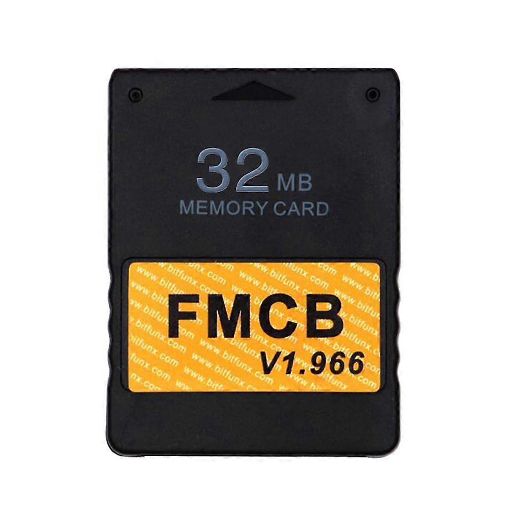 FMCB v1.966 Memory Card for Free McBoot Card 8 16 32 64MB Save Game Data