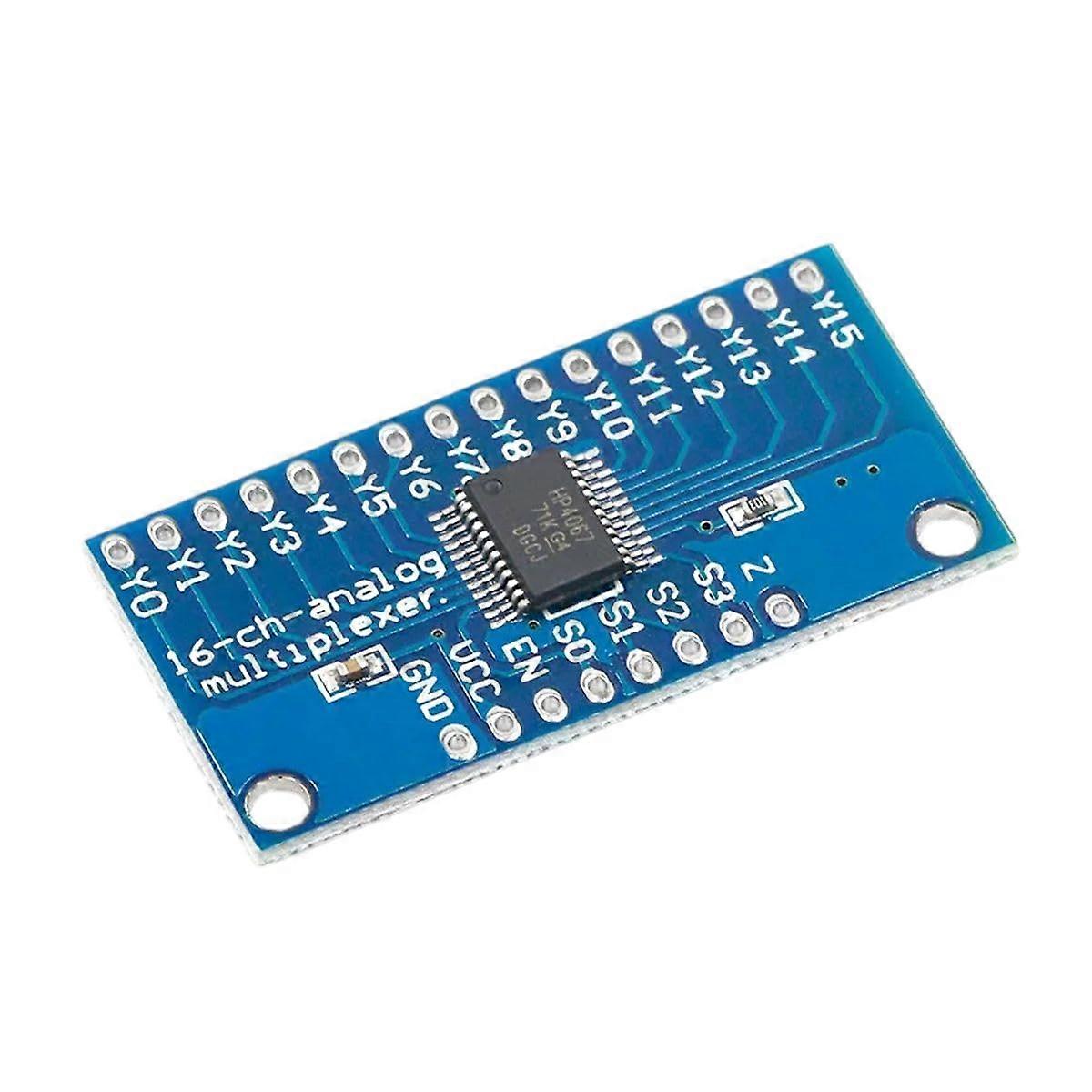CD74HC4067 16-Channel Analog Digital Multiplexer Breakout Board Module for Arduino 2V-6V Microcontroller Compatible