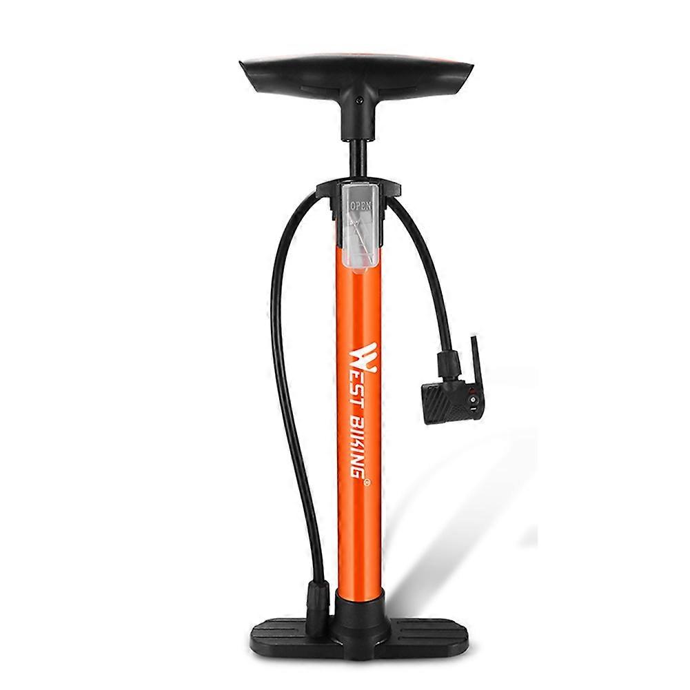 160PSI Bike Floor Pump High Pressure Cycling Pump,A