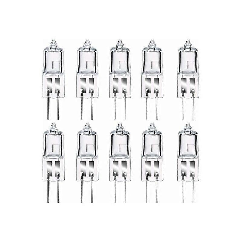 8-pack G4 halogenlampor, 12V 20W, varmvit, dimbar