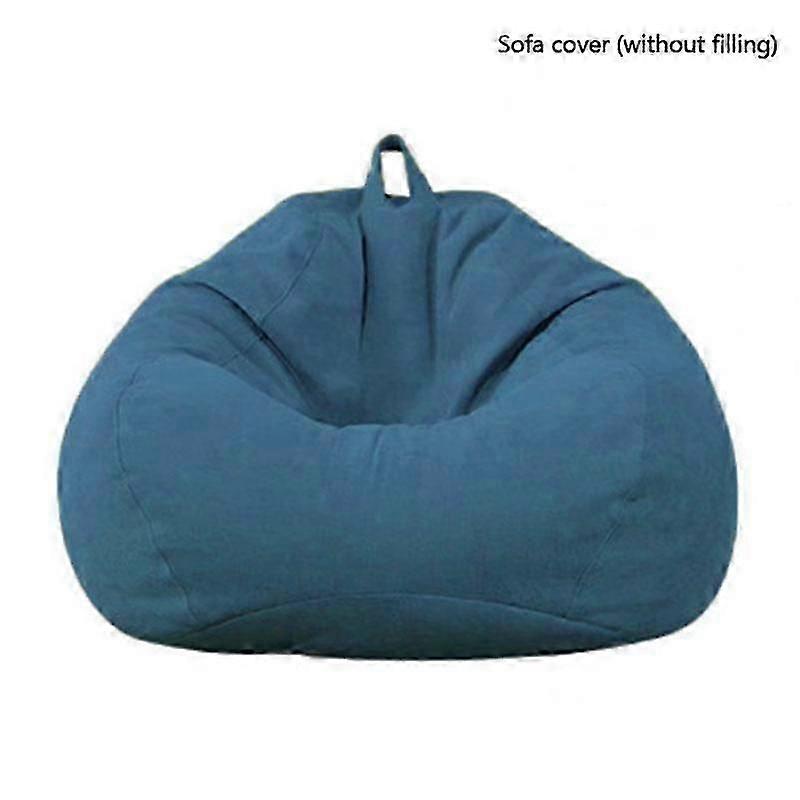 Sitz Sitz-Sitzsack-Indoor-Stühle für Erwachsene Kinder (keine Füllung) 1 Stück ohne Füllstoff-Sofabezug Wohnzimmer-Sitzsäcke Große Lazy Sofa Sitzsack-Abdeckung handgefertigt