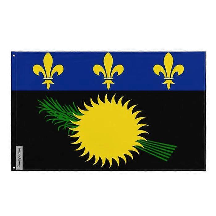 Guadeloupe Flag – 60 x 90 cm – Polyester – Metal Eyelets – Durable