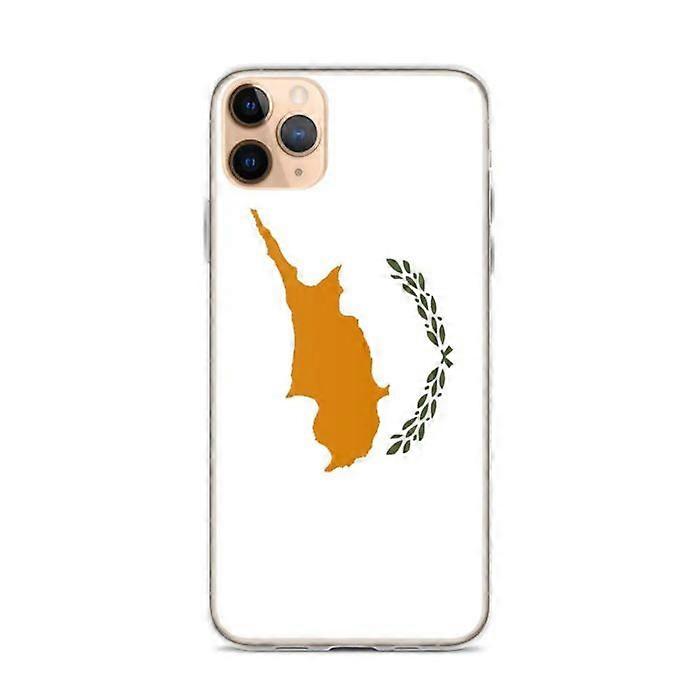 iPhone Case - iPhone 11 Pro Max - Cyprus Flag - Flexible - Multicolor - Vertical