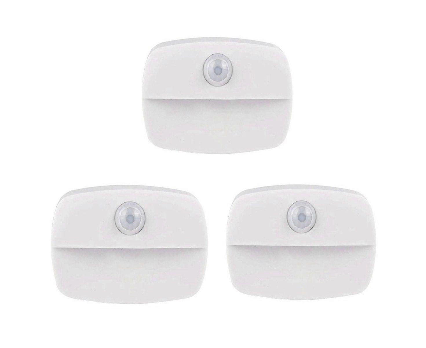 Motion Sensor LED Night Light - Cordless, Battery-Powered, Easy Install, Energy Efficient, Safe for Kids & Pets