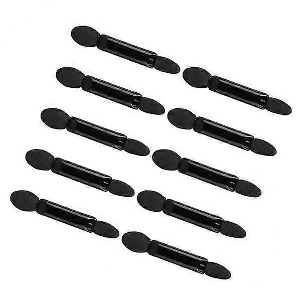 30-Pack Sided Eyeshadow Brush Set with Sponge Tips