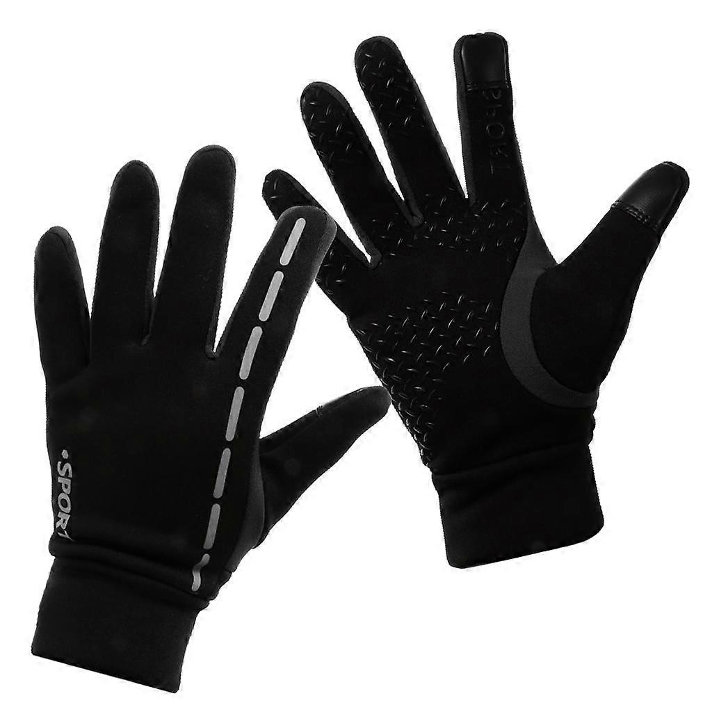 Cycling Full Finger Gloves - Waterproof, Windproof, Touch Screen