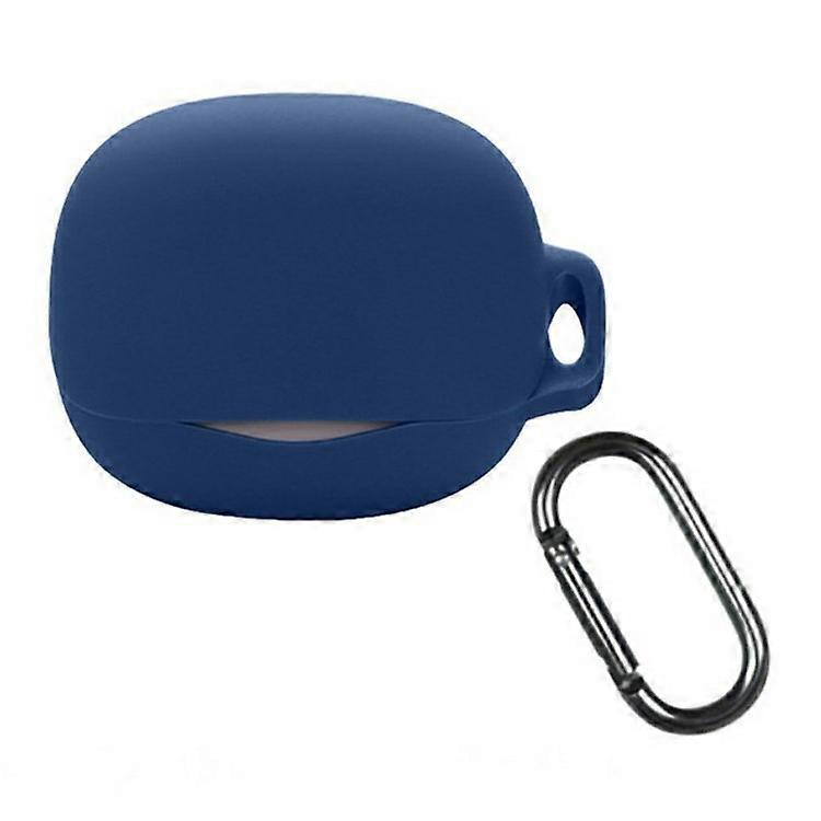 متوافق مع QCY MeloBuds N50 غطاء سيليكون سماعات أذن لاسلكية مع مشبك مضاد للخسارة