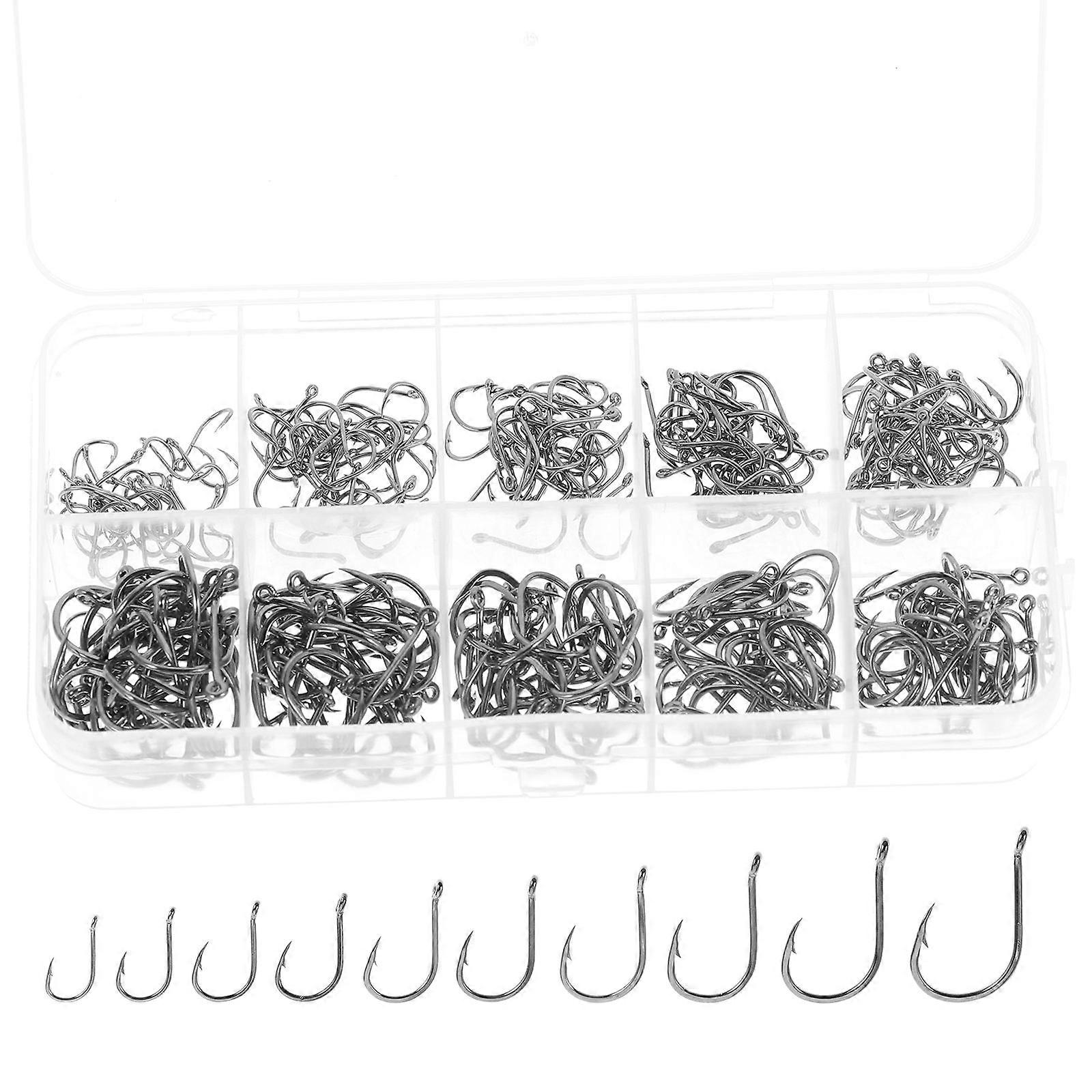 Quality Carp Hooks for Fishing, Diverse Sizes, Thread and Replacement