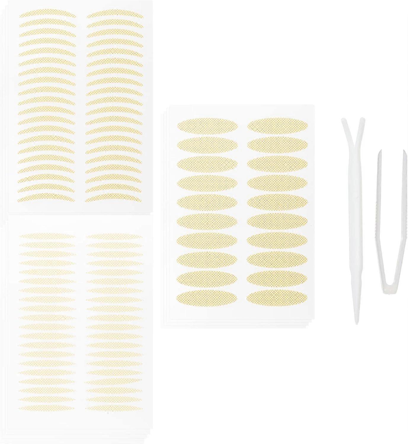 sheets of 3 types - double eyelid sticker - double eyelid tapes - invisible double eyelid tape - Eyelid - invisible - invisible double eyelid sticker