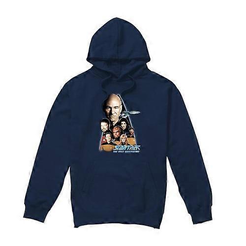 Star Trek Mens Next Generation Crew Hoodie