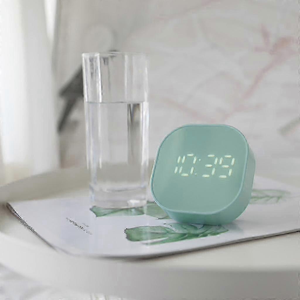 Square Small Luminous Mute Led Multifunctional Digital Alarm Clock Light