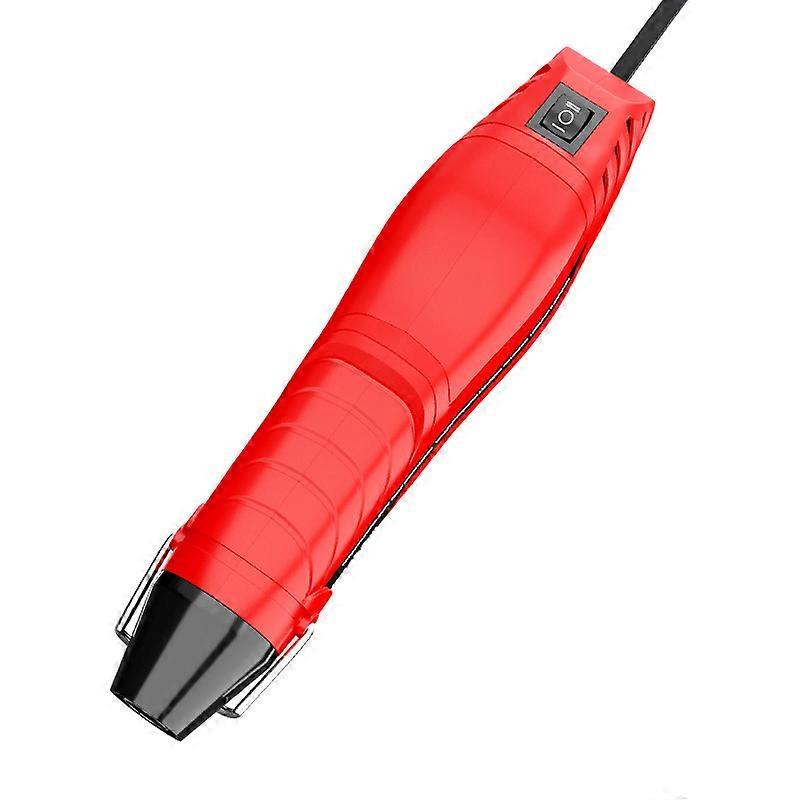 Mini Heat Gun 2 Temperature Settings 482℉&662℉ (250℃-350℃), Handheld Hot Air Gun with Nozzles, Overload Protection, Foldable Stand, for Shrink Wrappi