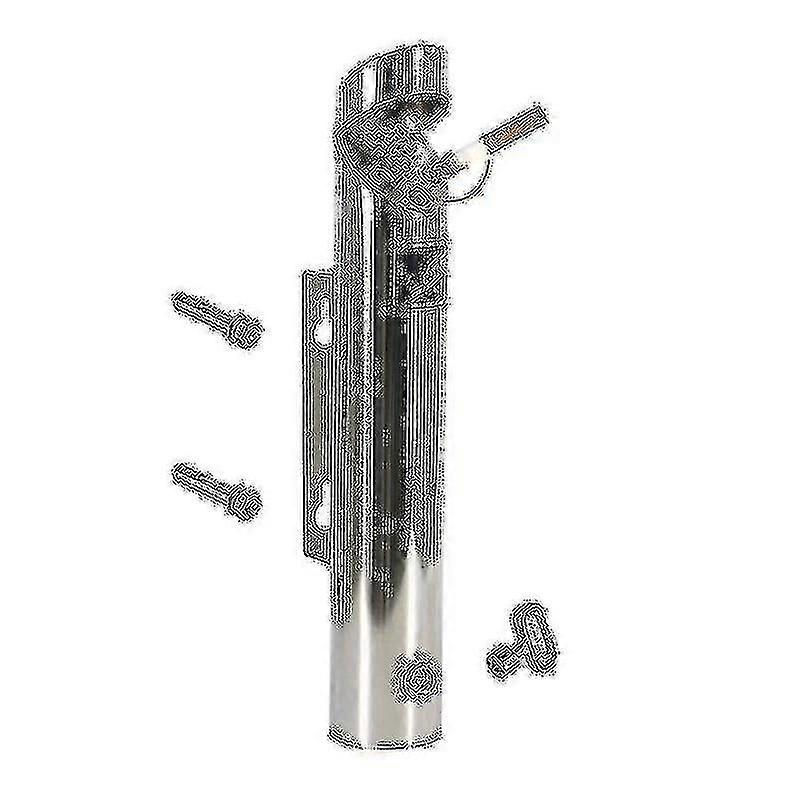 ロック可能なステンレススチール 304 屋外用灰皿、壁面取り付け型ヘビーデューティ公共タバコビン、大容量