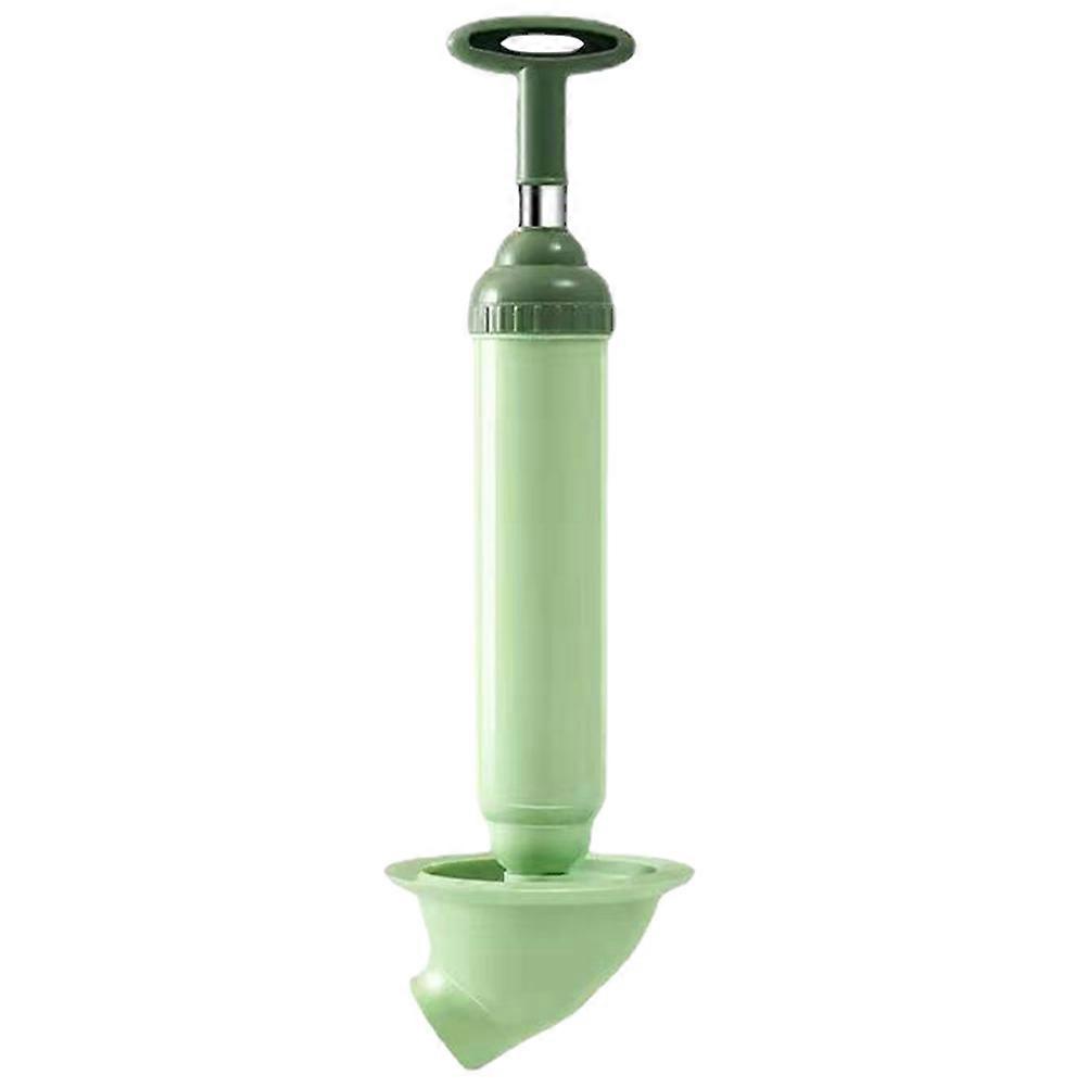 Vacuum Pump Toilet Plunger with Long Handle for Efficient Unblocking of Toilets and Sinks – Portable and Practical Design for Home Use