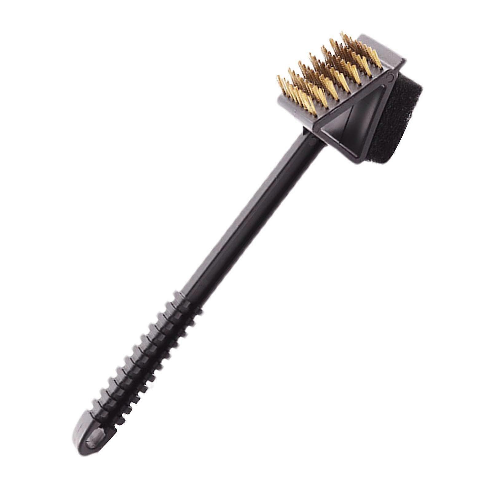 Grill Cleaning Wire Brush, Metal Bristles Cleaning Kit For Charcoal Grills, Porcelain And Iron Grates, Model 6130