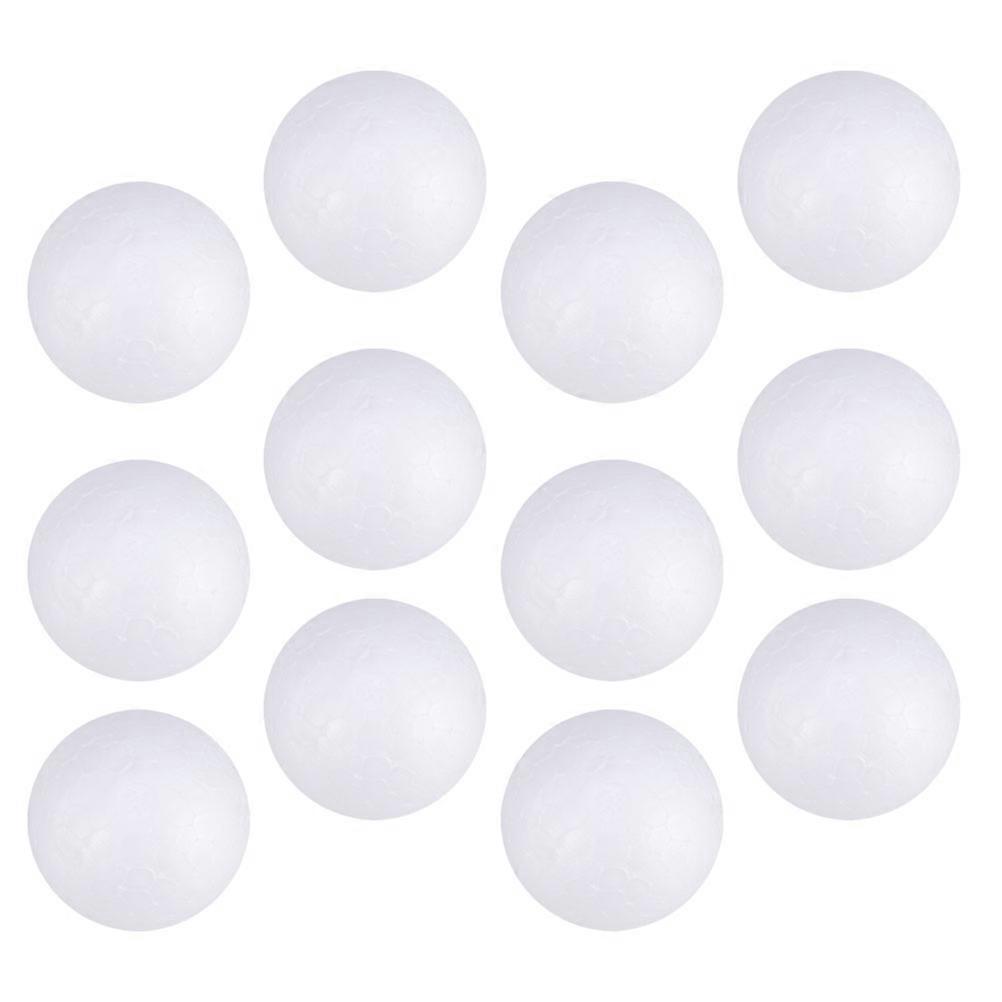 Hemoton Practical White Craft Bubble Balls DIY Easter Eggs for Craft Party Decoration