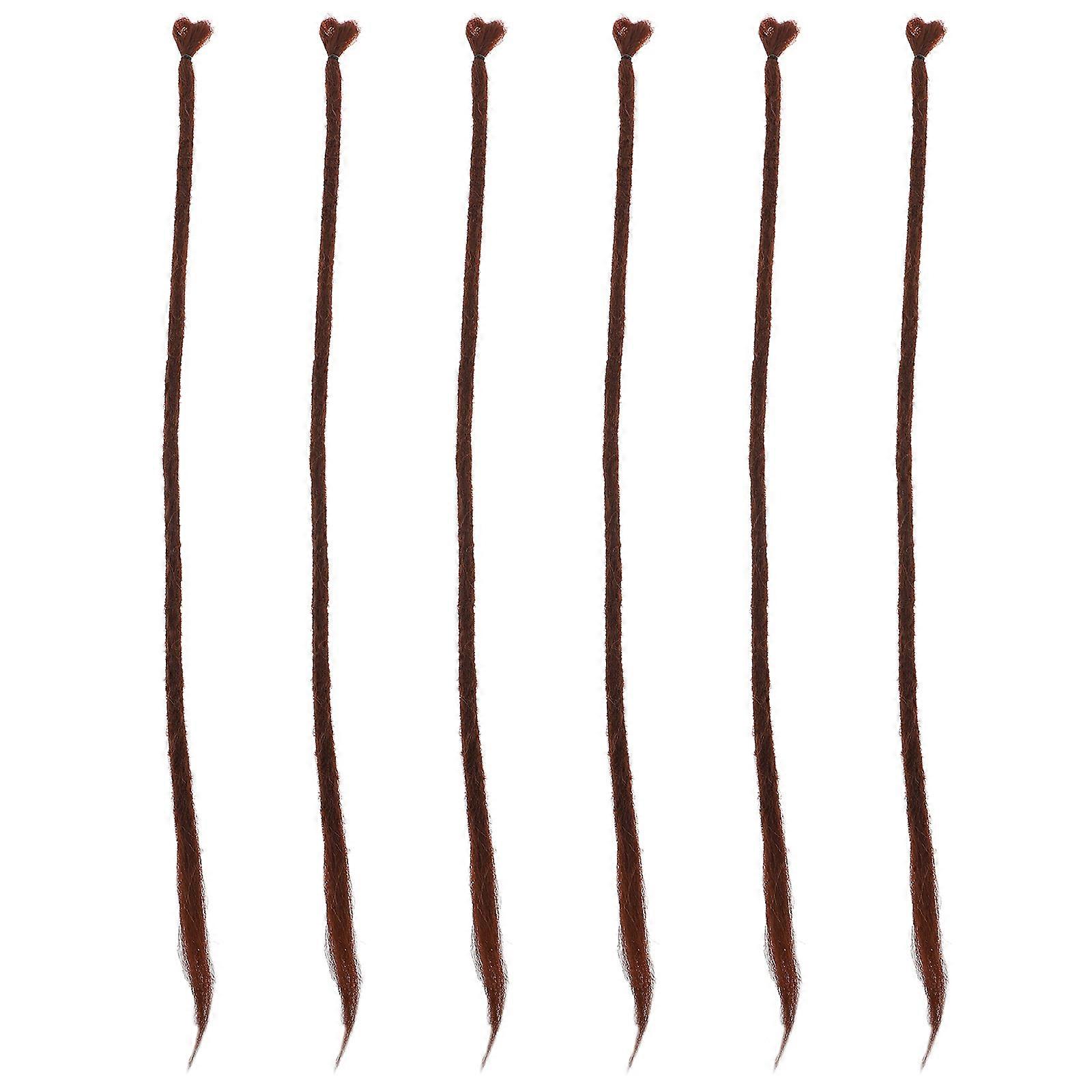 High Temperature Silk Crochet Braids Extensions Easy to Style Special Occasions 6Set