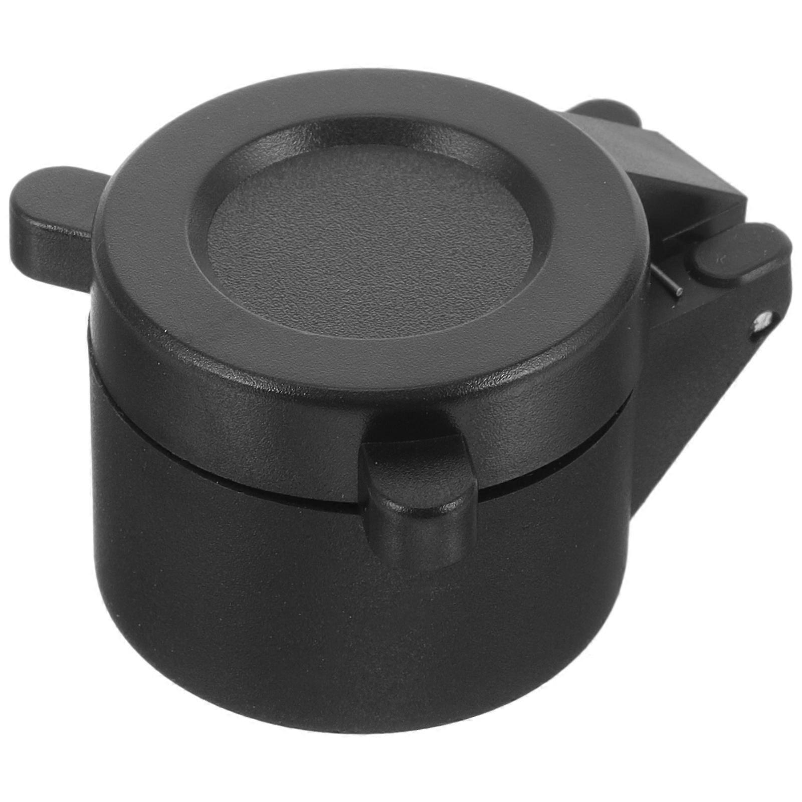 Optics Lens Protector Round Shape Black Color For Astronomy Enthusiasts 1Set