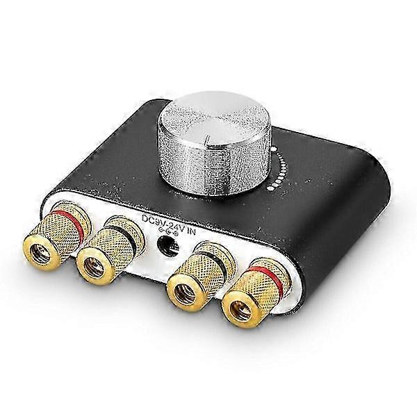 Bluetooth 5.0 Stereo Audio Amplifier Receiver, 2-Channel Class D Mini Hi-Fi Amplifier
