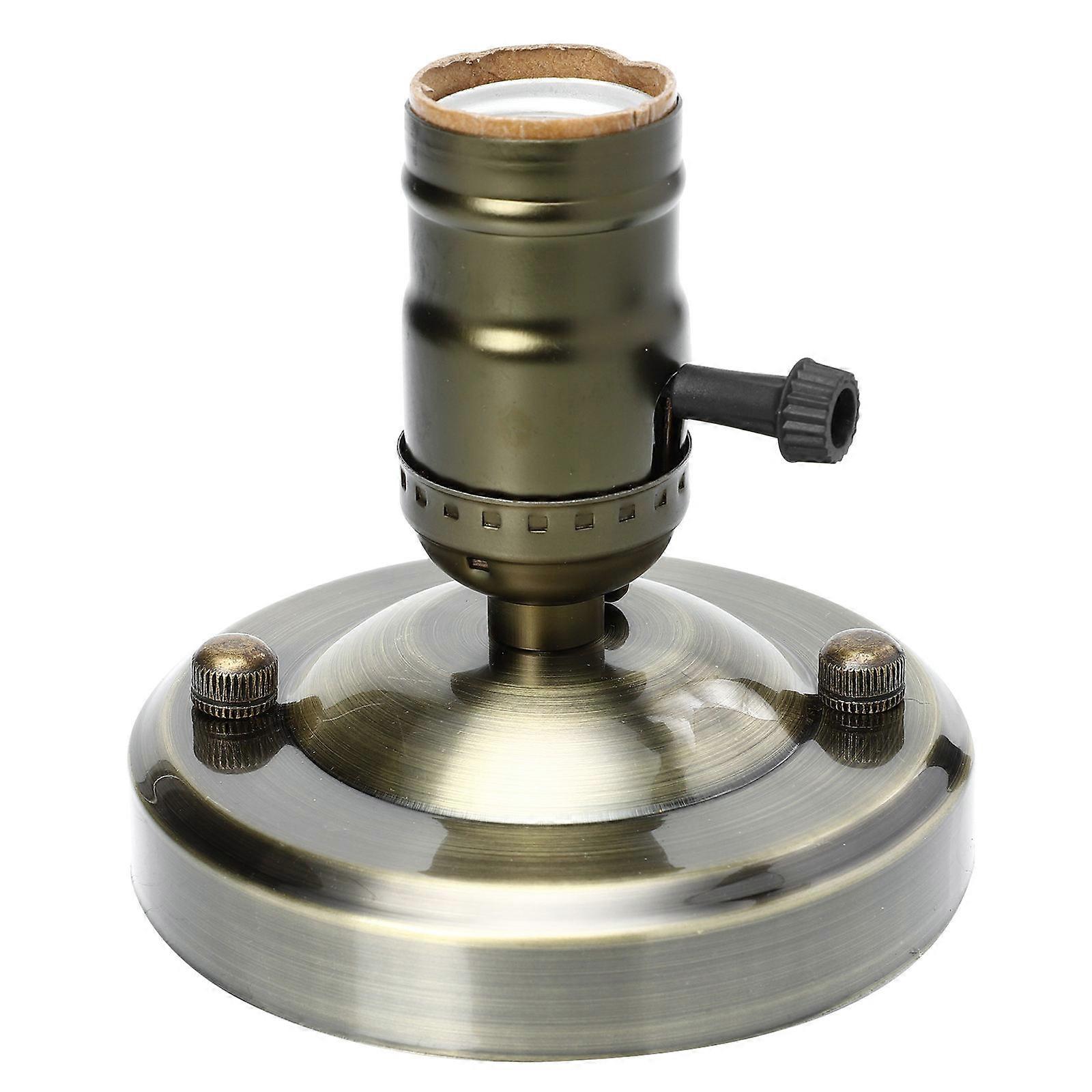 Hanging Lamp Base Retro Light Fixture Ceiling Light Socket Holder Dark Green For Dining Room 1Pcs