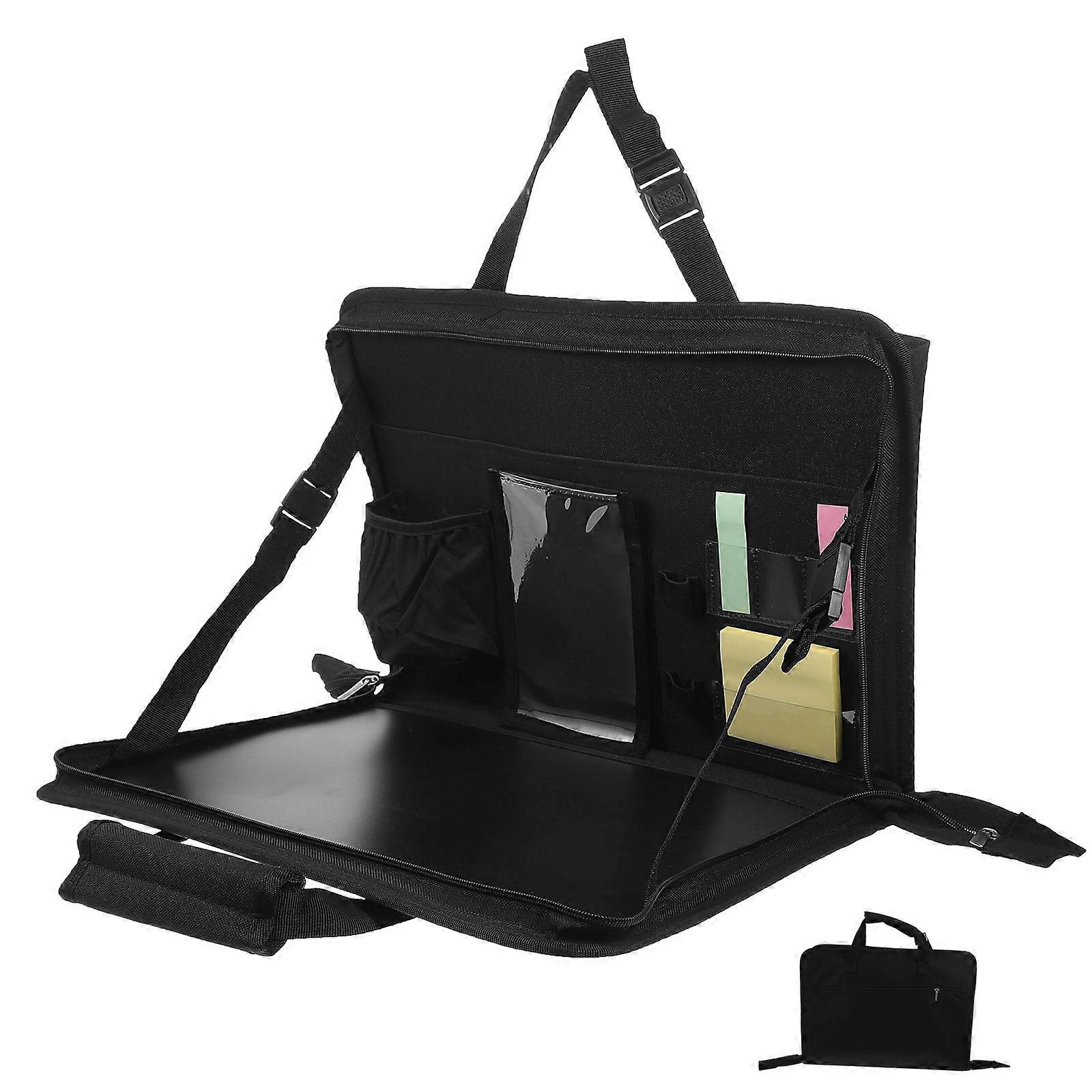 Folding Steering Wheel Tray for Car Durable, Multipurpose Lap Desk for Eating, Working, Traveling, Fits All Vehicles, Space Saving Design