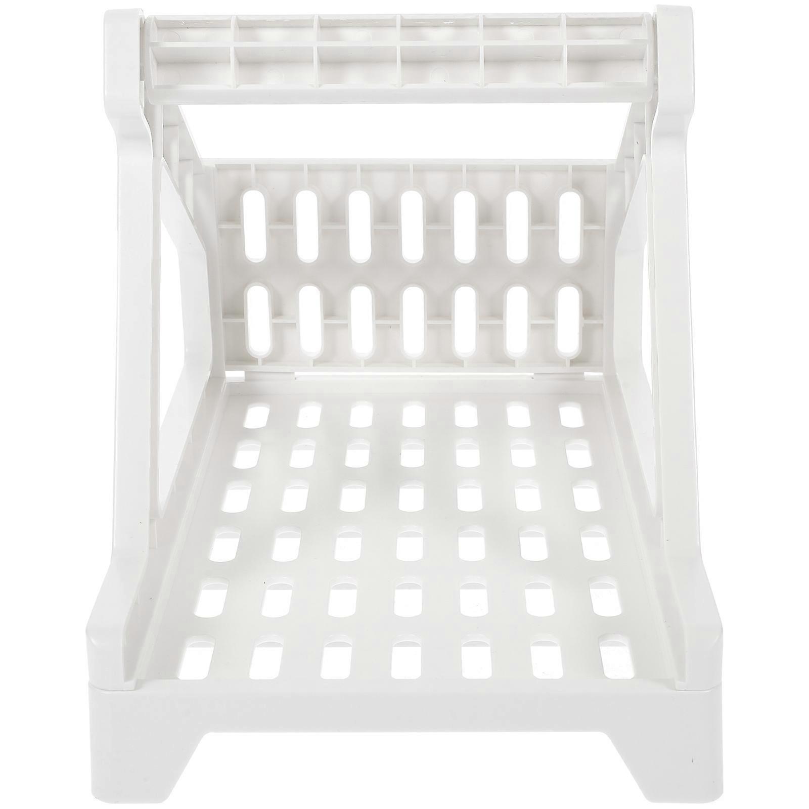 Label Dispenser Label Stand Desktop Printer Supply White 20.00X16.00X14.00cm Label Storage 1Pack