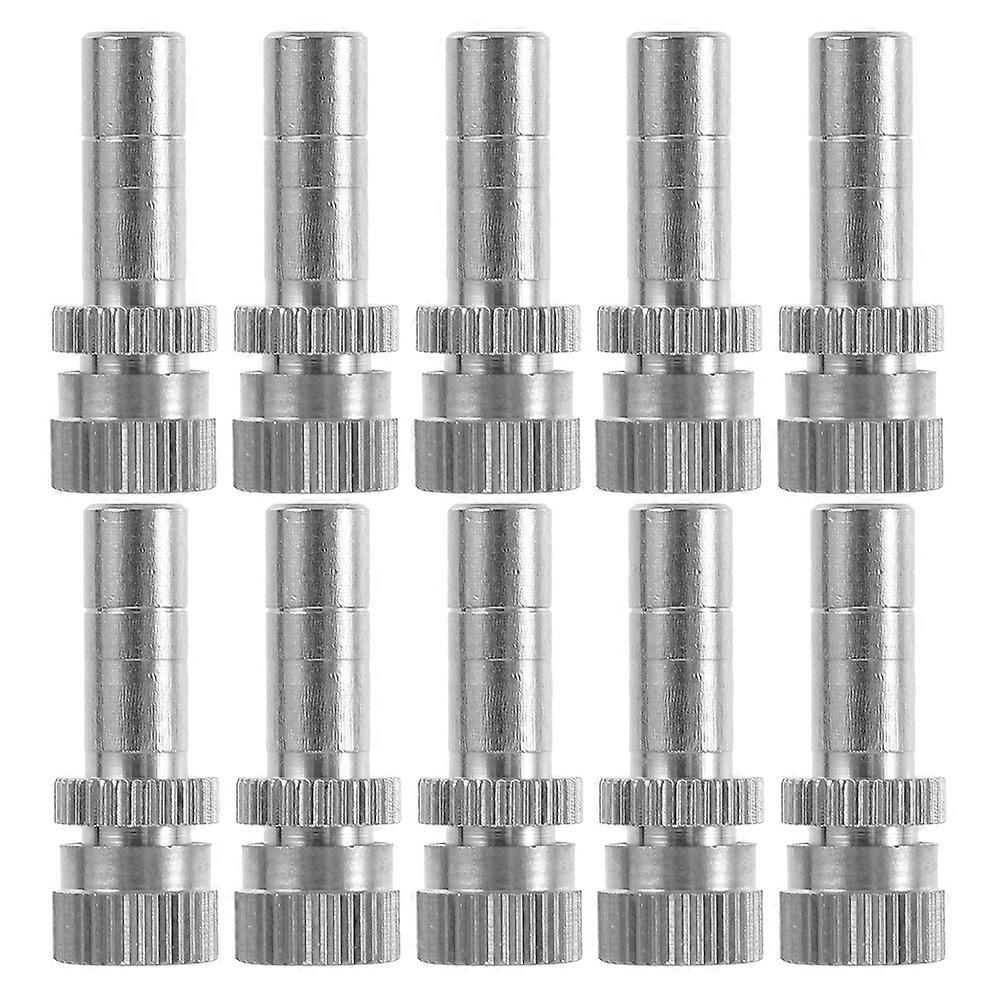 Outdoor Nozzle Misting Nozzle Small Fountain Use Rust-Resistant 10Pcs