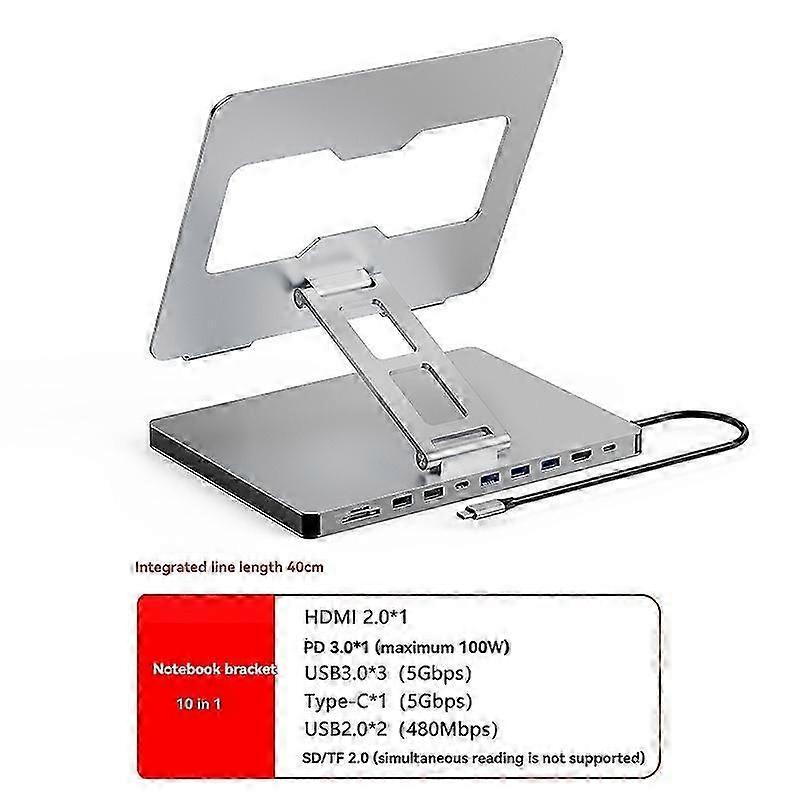 USB C Docking Station Compatible with MacBook Pro/Air, USB C Dock Compatible with Mac