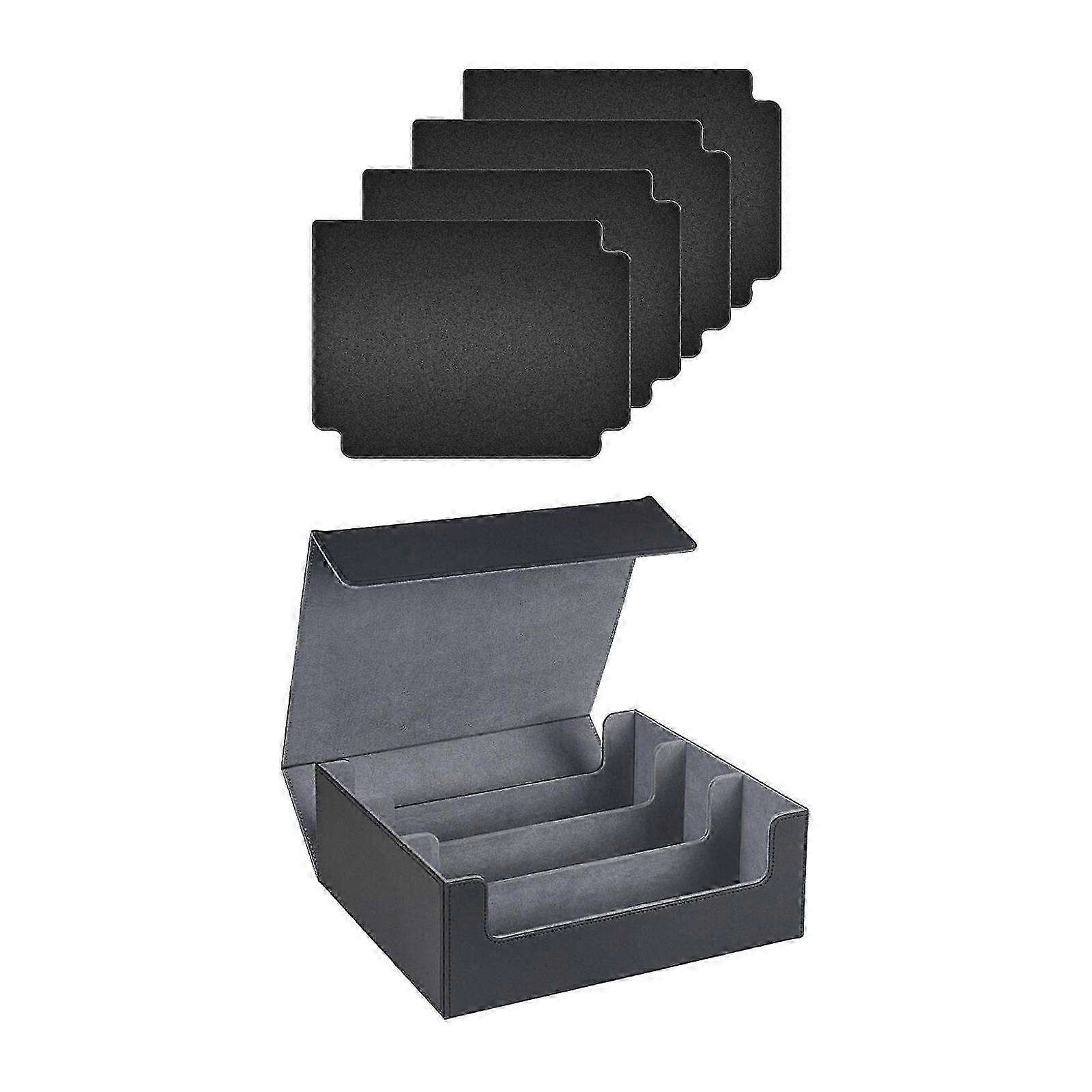 Magnetic Closure Trading Card Deck Box - Game Card Storage Organizer
