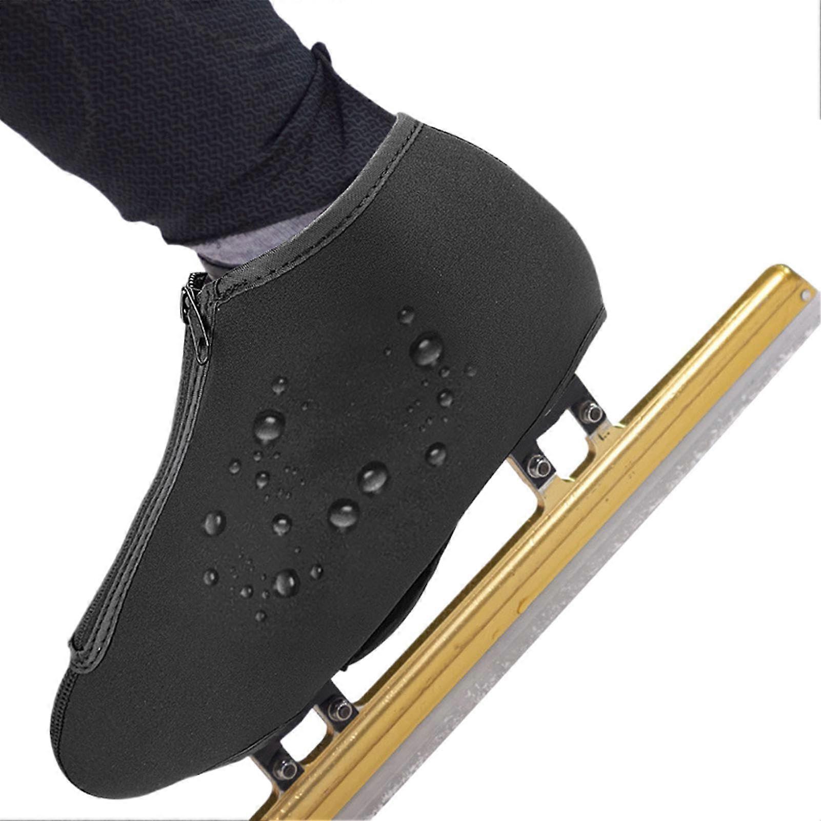 Ski Boot Covers for Warmth, Windproof Ice Skate Covers, Warm Ski Boot Gloves (3944)