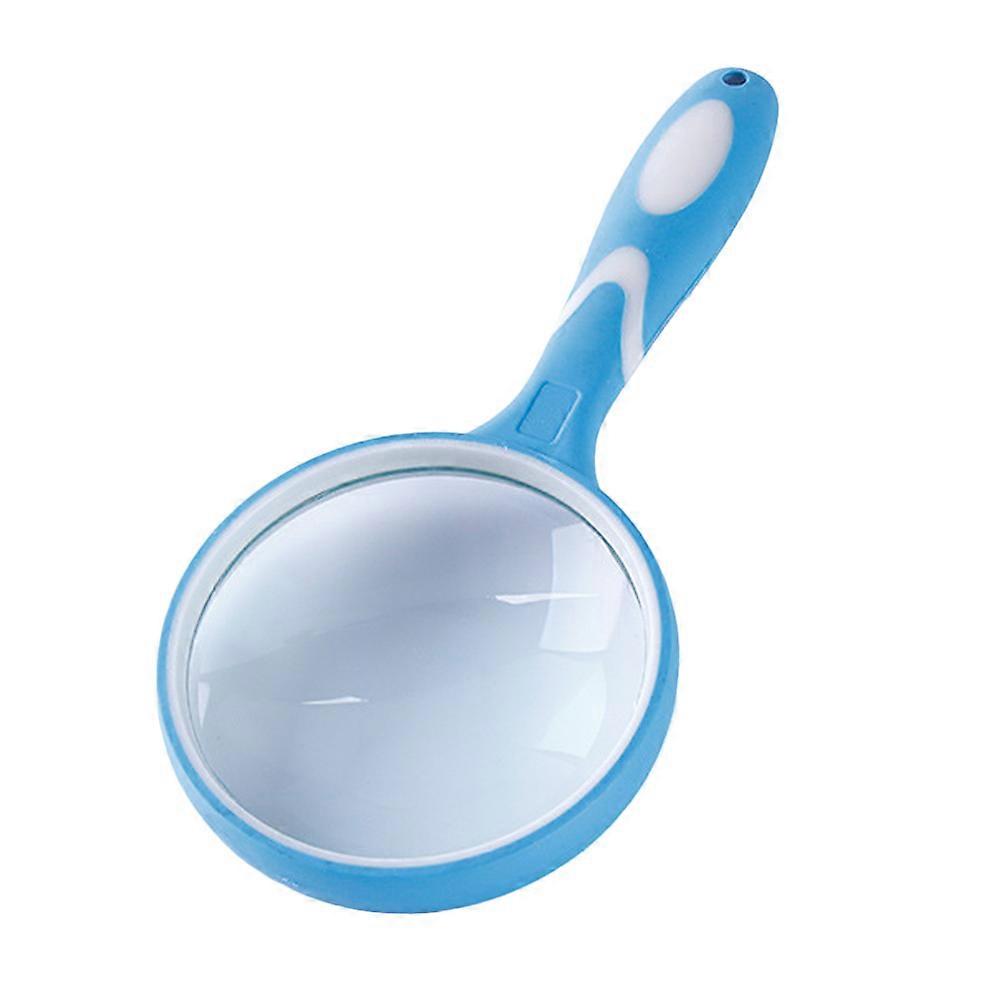 Rubber Reading Handheld Magnifier Kids Educational Use 8.25X3.93X0.39 Inch Portable 1Pack