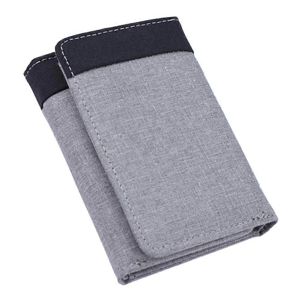 Business Wallet Card Holder Pouch For Business Card Holder Professional Style Canvas 1Pack