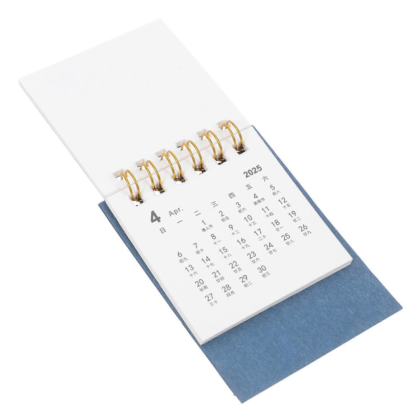 Table Calendars Mini Calendar Rectangular Office Use .00X6.50X3.50CM Note-Taking 1Pcs