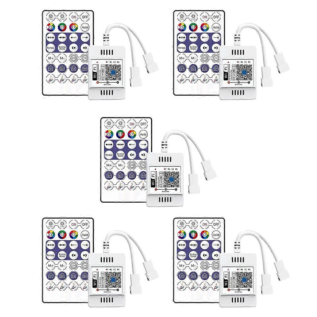 DC12-24V 28 Key Controller Remote Control for WS2811 RGB LED Strip