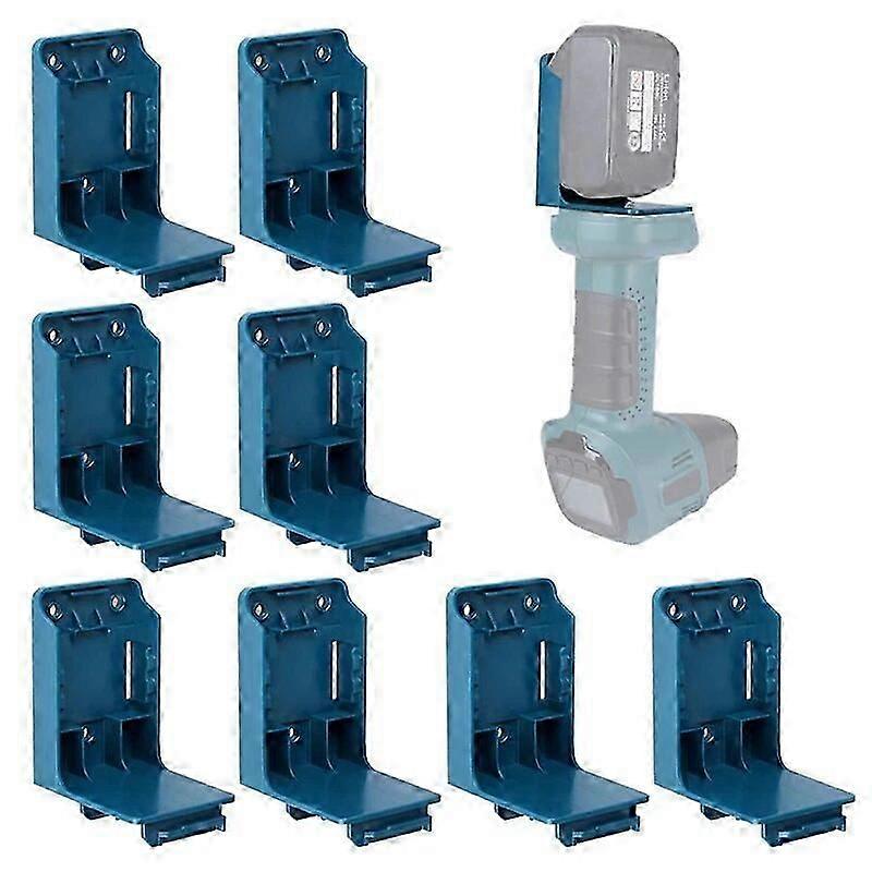 2-in-1 Lithium Battery and Tool Holder for Makita 18V Li-ion Battery Tools Storage Rack Wall Mount Display Stand for Makita 18V