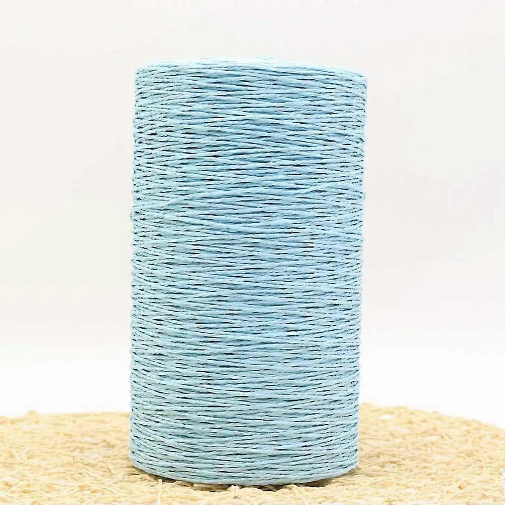 460 g Summer Bast Yarn for Natural Knitting and Crocheting, Straw Fiber for Hats, Bags, Baskets, Craft Projects